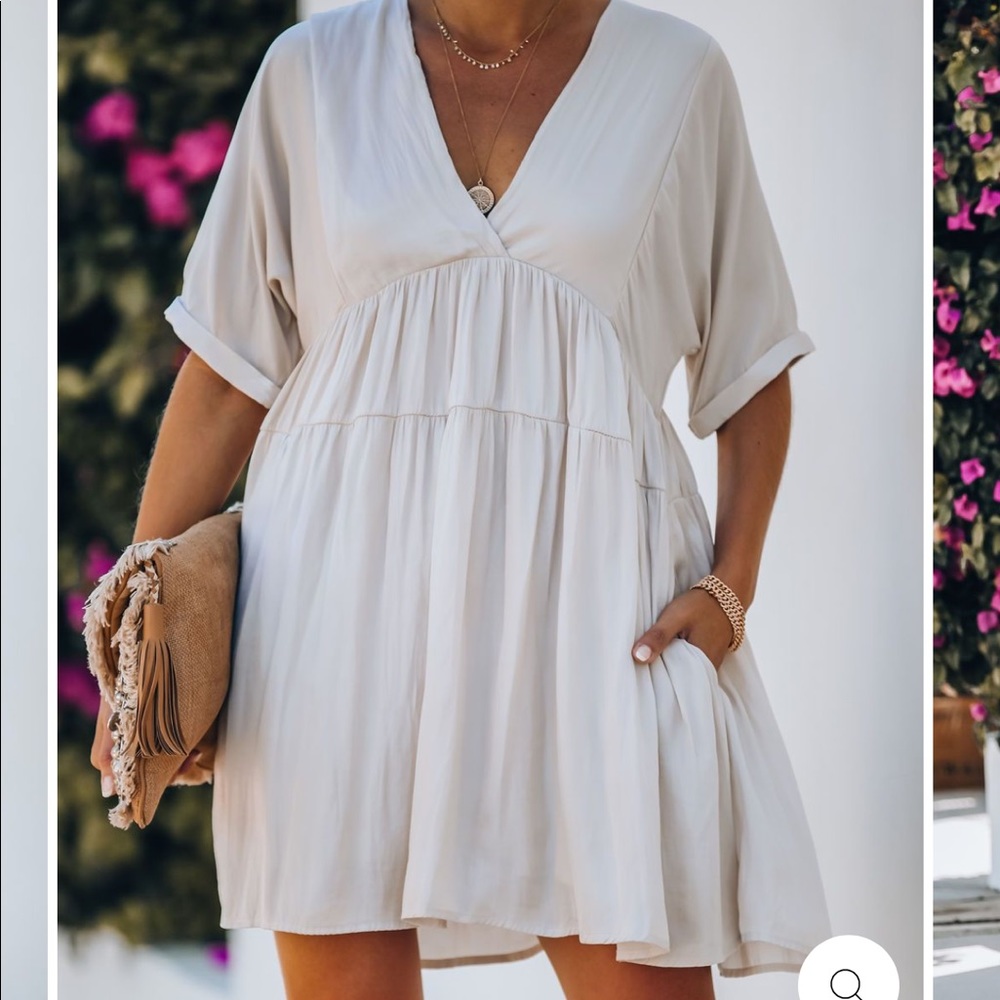NWT Giddy Pocketed Babydoll Dress